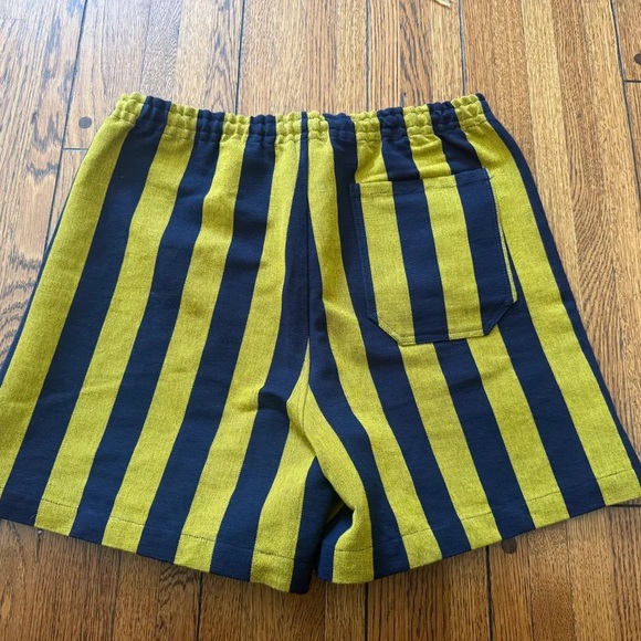 Bode 100% Cotton Striped Shorts M/L EUC Like New - Picture 5 of 6